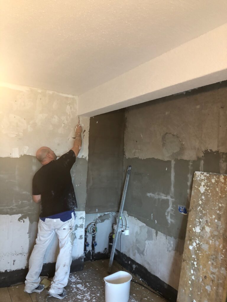 Roger bei der Arbeit